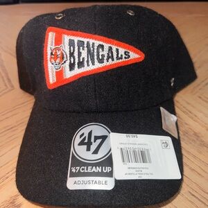47 Brand Black Bengals Hat